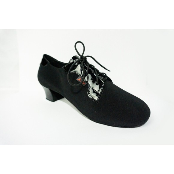 NEW Aida Men's Standard Smooth Shoes ballroom dancing size 28 black laced 11US - Picture 3 of 10